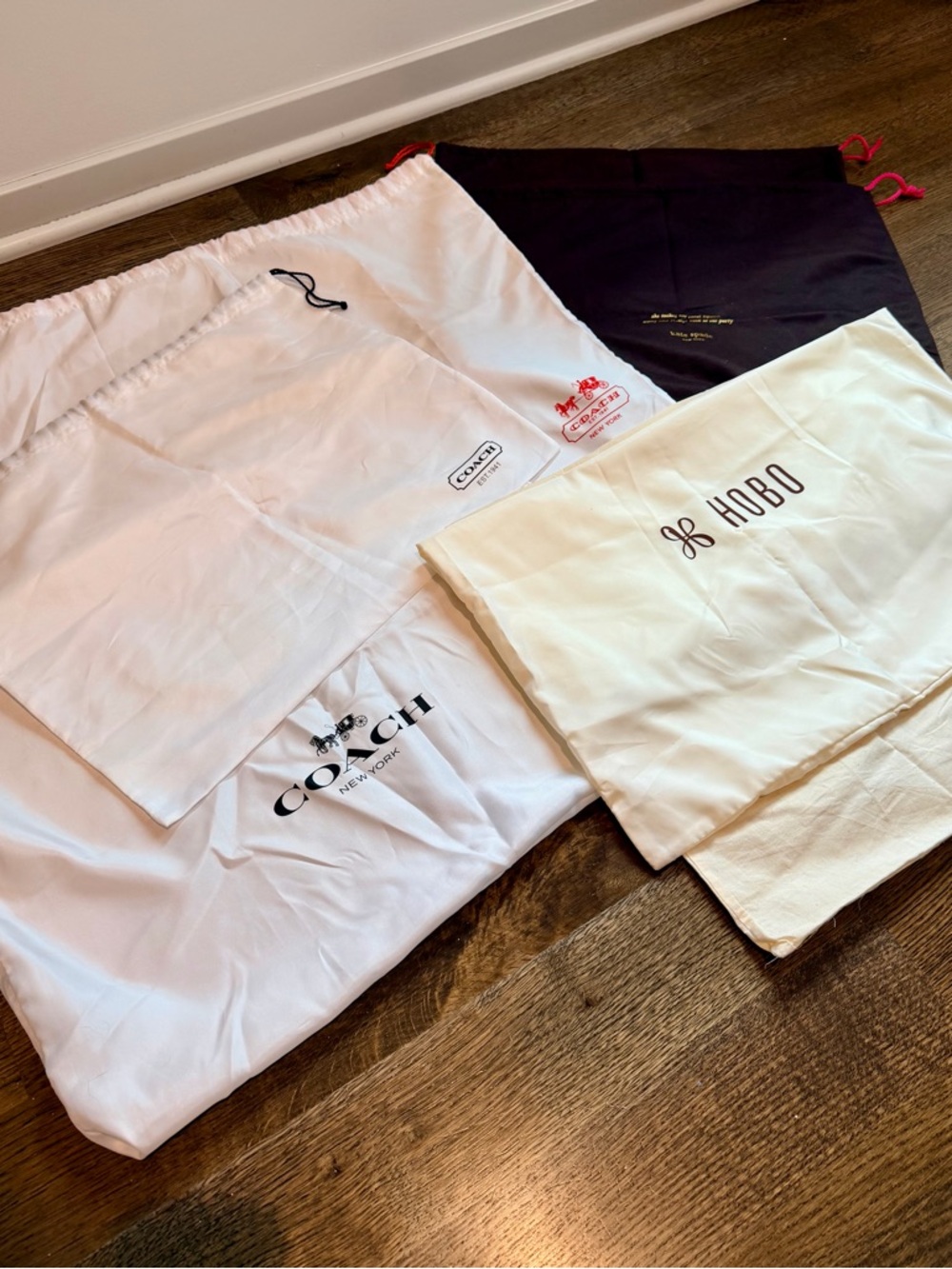 Designer Dust Bag Lot – Coach, Kate Spade, HOBO | Purse Storage Bags